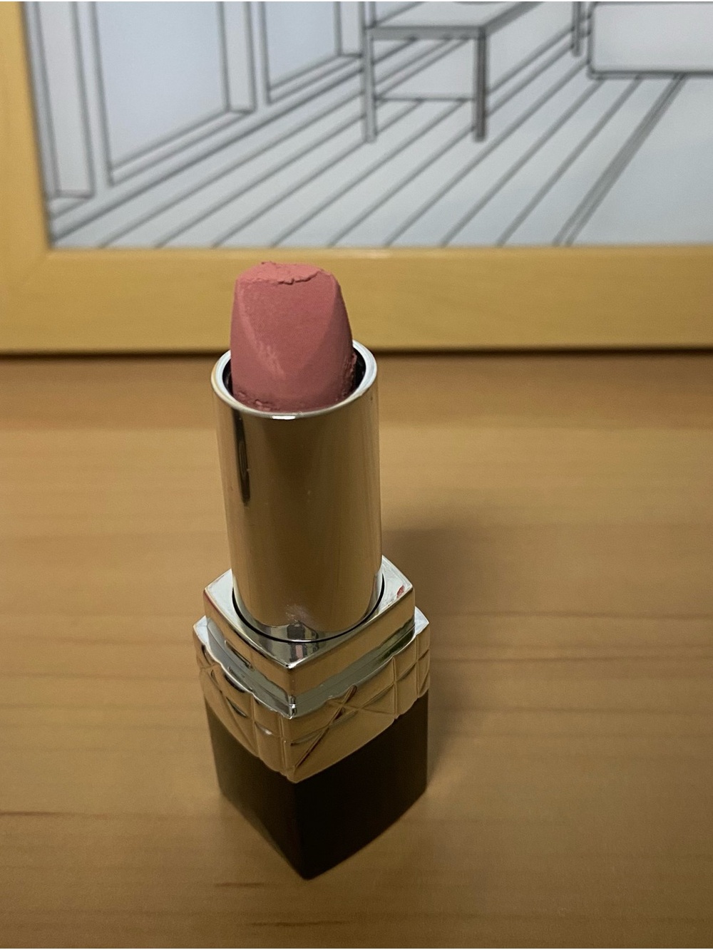Dior Satin Lipstick - Dusty Rose
